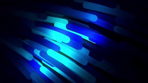 Dynamic Abstract Glowing Blue Lines Background