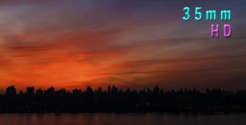 Pink Morning Sky in New York City