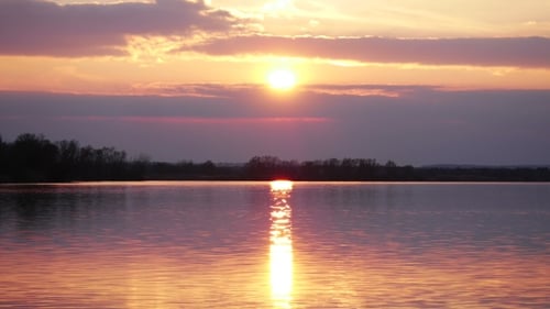 Abend-Landschaft