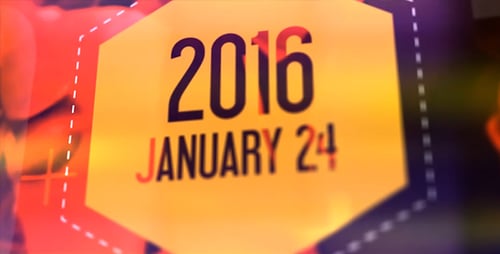 Dynamic Conference Opener with Modern Geometric Transitions and Bold Typography