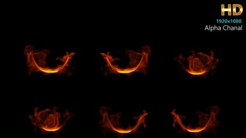 Dynamic Fiery Arc and Ring Reveal