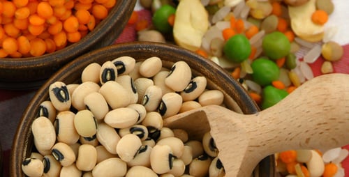Dried Legumes and Grains Still Life