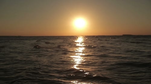 Sonnenuntergang am Pier
