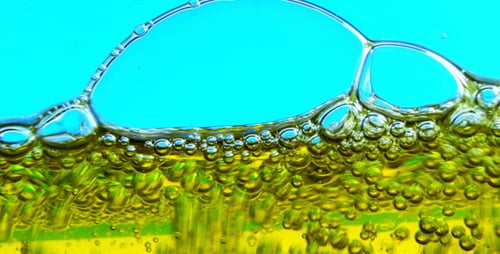 Oil Water Bubbles 13