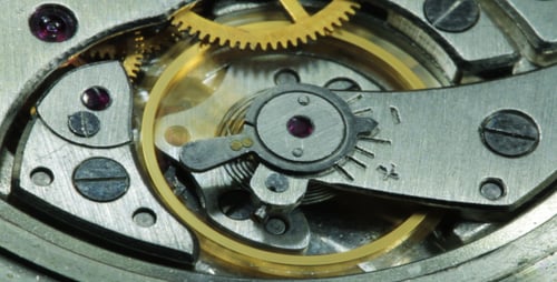Mechanism Of Old Clock In The Work 2