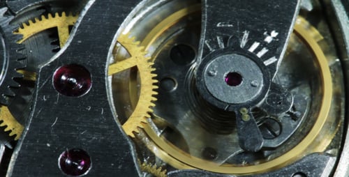 Mechanism Of Old Clock In The Work 3