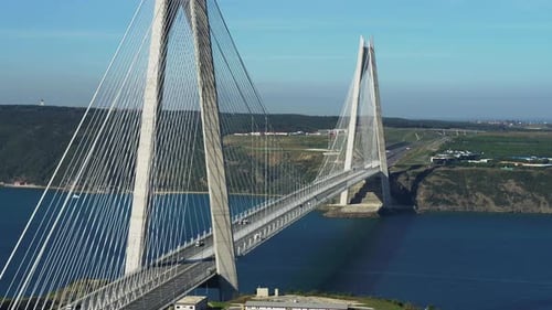 Istanbul Yavuz-Sultan-Selim-Brücke, Luftaufnahme 3