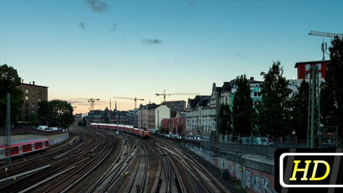 Metro Trains in Hamburg