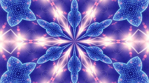 Abstract Background in Blue Tones