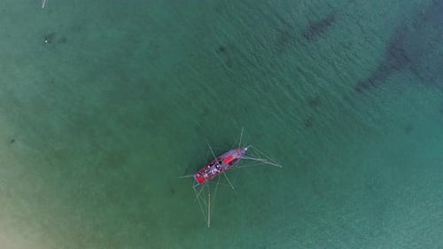 Over Fishing Boats