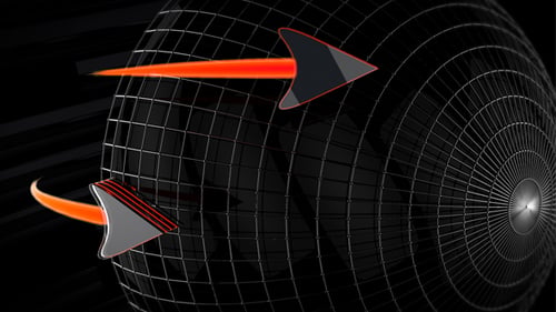 Arrows - Contrast Abstract Intro