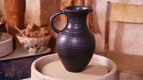 Potter's Jug Rotating