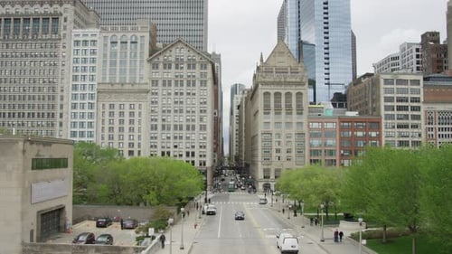 Buildings on Monroe Street