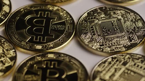 Plan rotatif de Bitcoins (cryptomonnaie numérique)