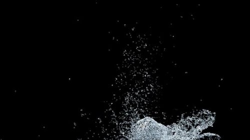 Dynamic Water Splash Effect Animation