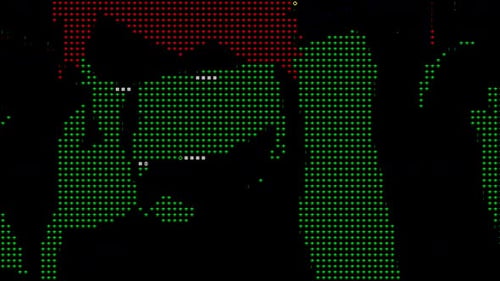 Danse de la tête colorée Ascii