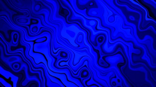 Dynamic Blue Abstract Fluid Motion Background
