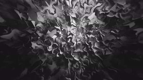 Abstracción oscura, caótica y turbulenta