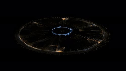 Futuristisches Sci-Fi-VFX-Element