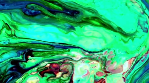 Psychedelic Galactic Paint Texture Background 287