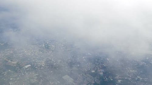 Wide Aerial View of Sprawling Cityscape