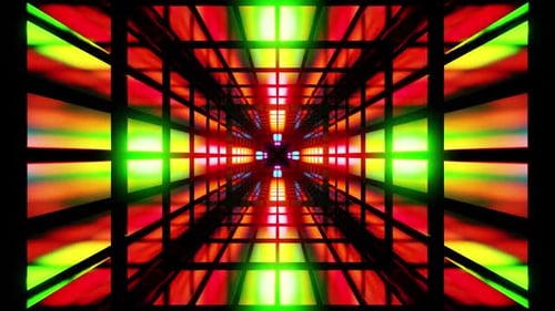 Space Jail Room Vj Loop Background HD