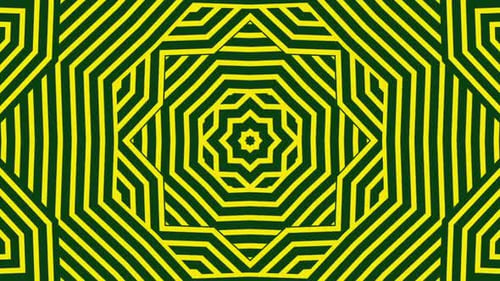 Hypnotic Geometric Pattern Loop