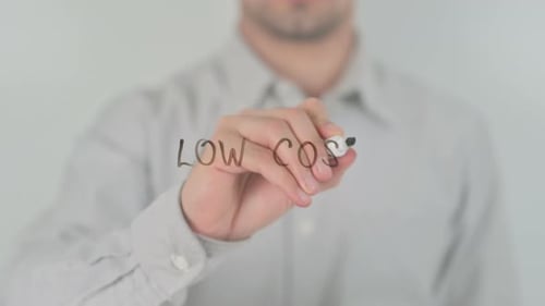 Low Cost Writing on Screen with Hand