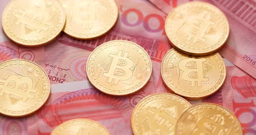 Bitcoins on Chinese Yuan Currency Still Close Up