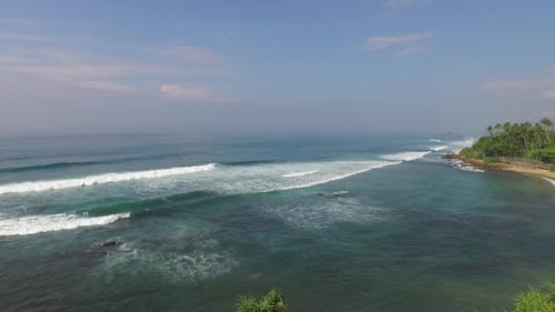 Sea Or Ocean Waves And Blue Sky 91
