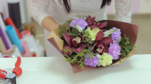 Fleuriste Collect Beau Bouquet De Fleurs