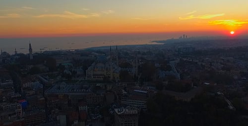 Sonnenuntergang Türkei Istanbul 3