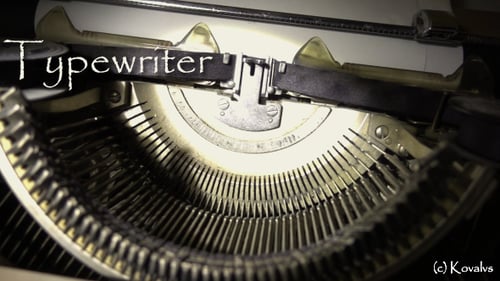 Vintage Typewriter
