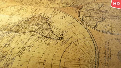 Vintage Old Map 0091