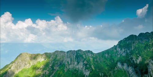 Clouds And Mountains Range