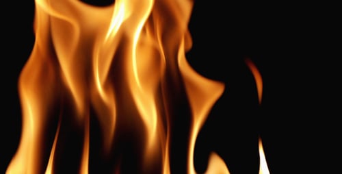 Brennendes Feuer Hintergrund-Textur 4