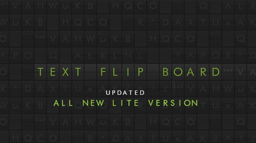 Text Flip Board