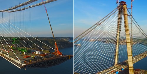 Construcción de puentes en Estambul 14