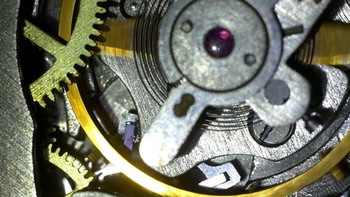 Mechanical Clock Gears