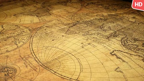 Vintage Old Map 0096