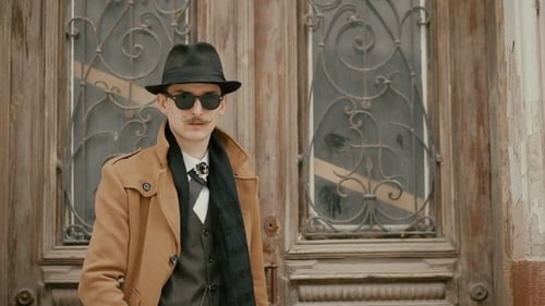 Dapper Man Posing Stylishly Outside On City Street