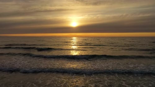 Beautiful Sunset over the Sea