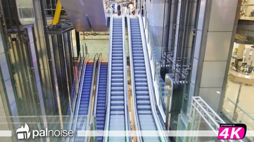 Escalator haut en bas