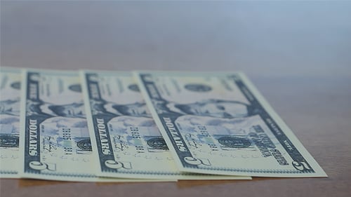 Fünf-Dollar-Banknoten