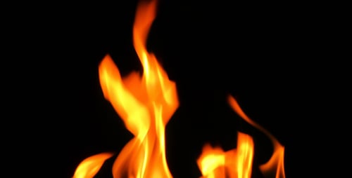 Brennendes Feuer Hintergrund-Textur 8