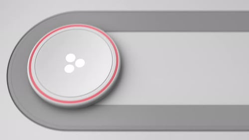 Hitech Slider Interface Element and OPEN Text