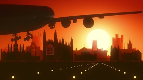 Cambridge Skyline Sunrise Landing