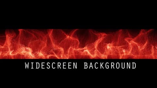 Abstract Red Particle Flow Widescreen Background