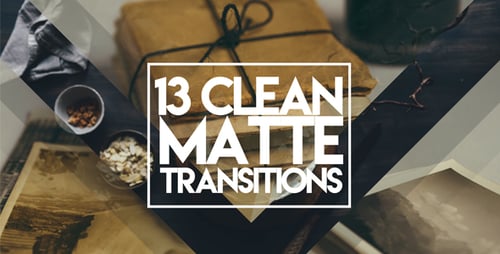 Clean Geometric Transitions Pack with Modern Shape Reveals
