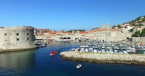 Fort St. Ivan And Old Town Harbour In Dubrovnik 5